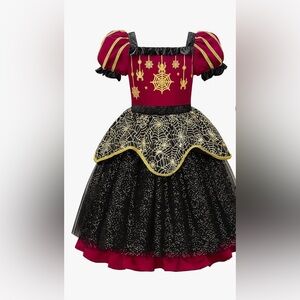ReliBeauty Black Costume for Girls Halloween Tutu Dress